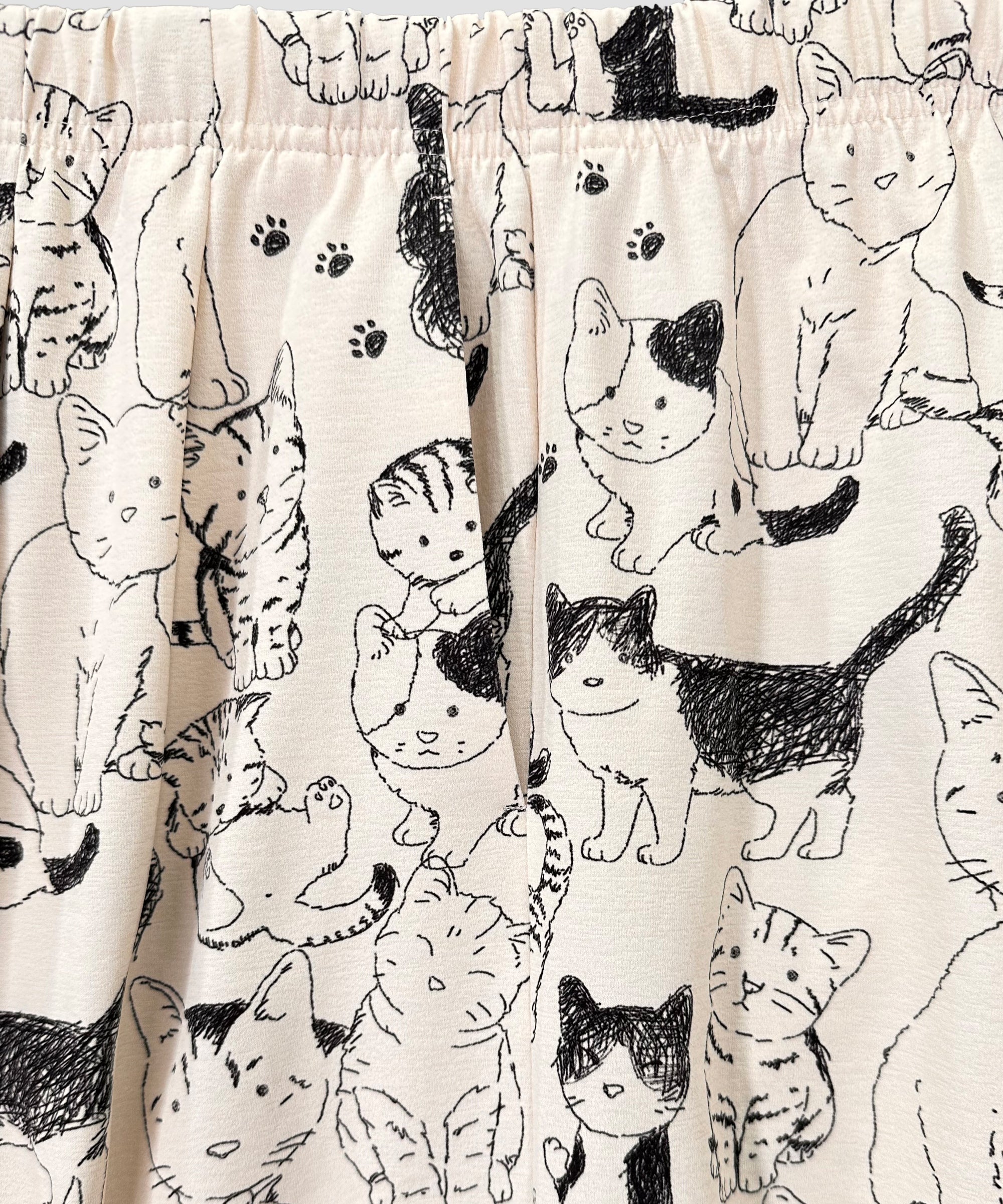 チアフルカーブパンツ(アイボリー)